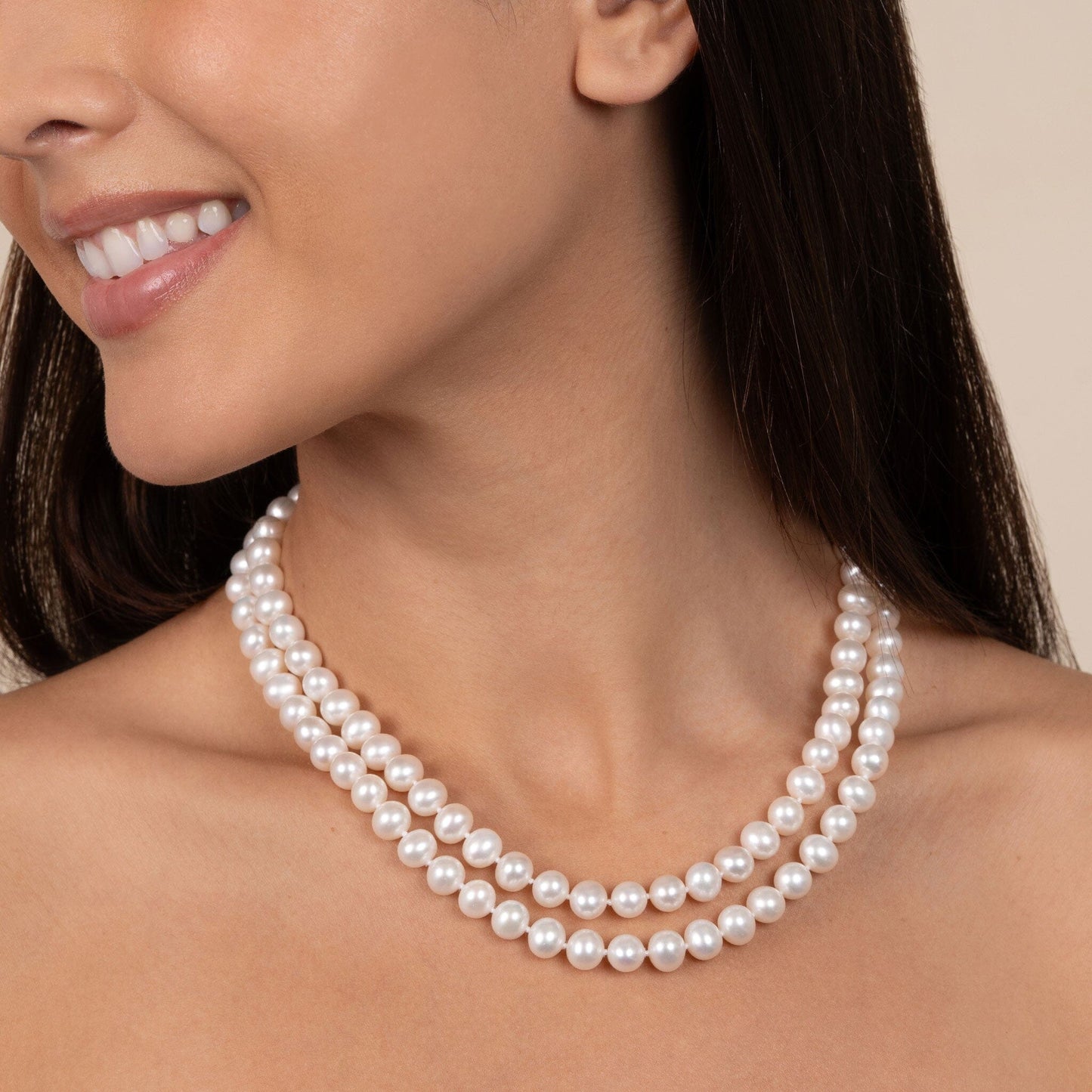 Decent Royal Pearl Necklace (8mm)