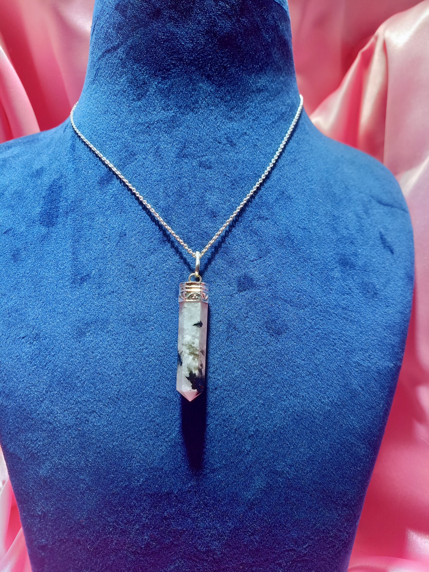 Moonstone ( bullet pendant)