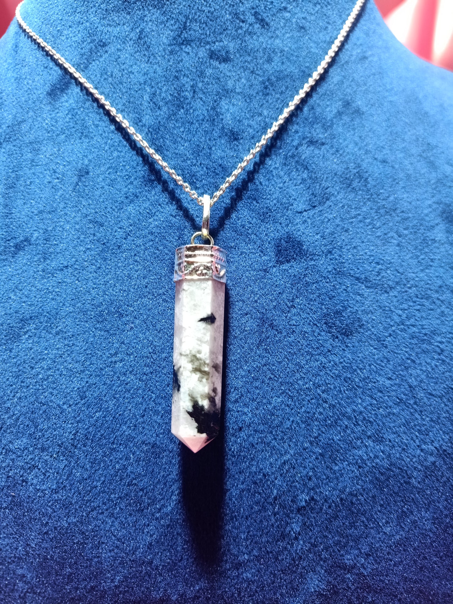 Moonstone ( bullet pendant)