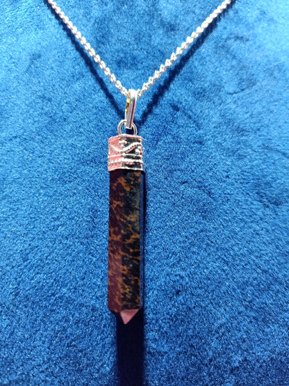 Blood Stone( bullet pendant)