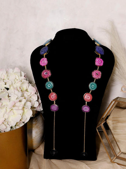 Semi-precious stone Antique necklace