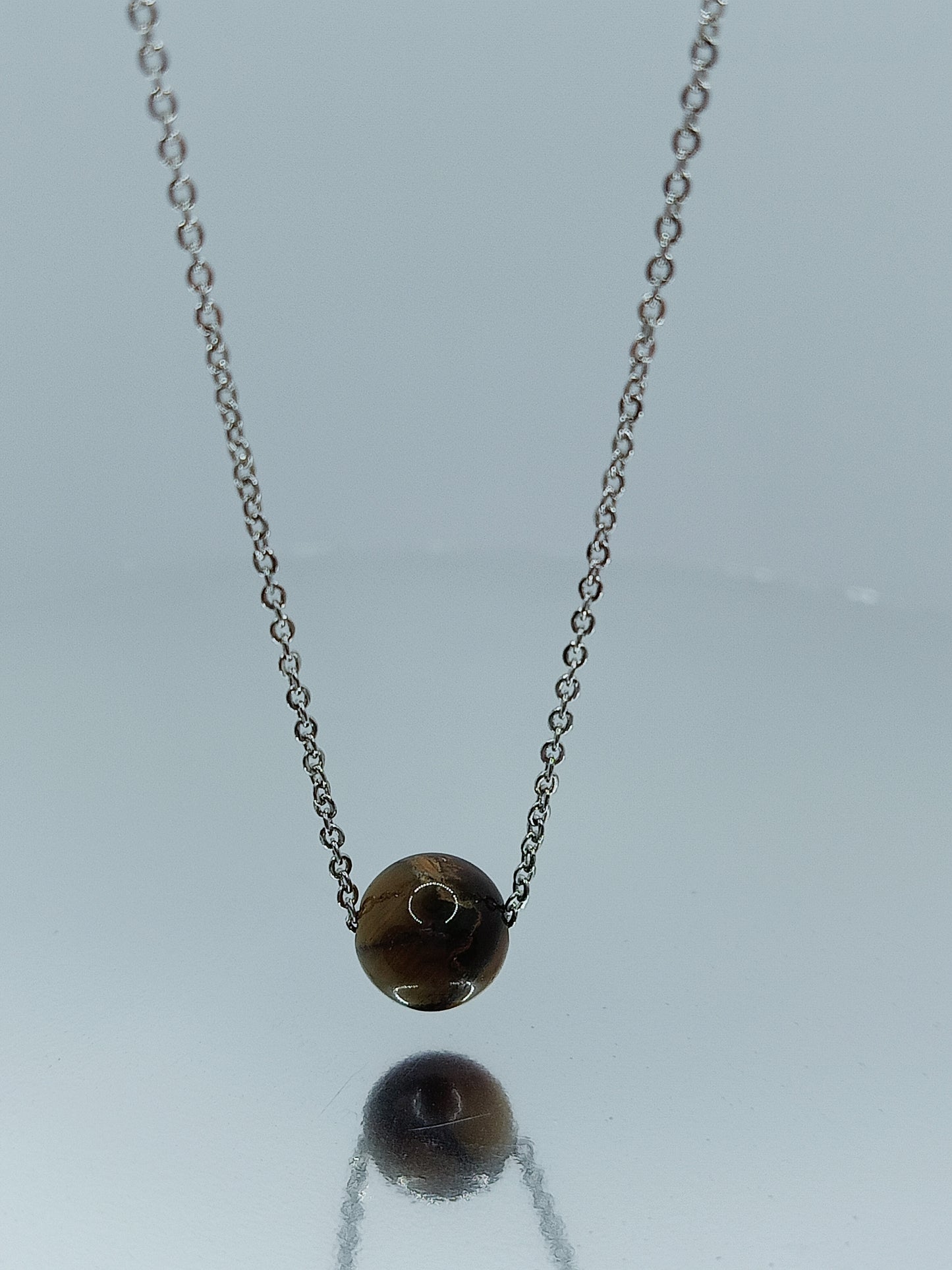 Tigger Eye Necklace (8mm)