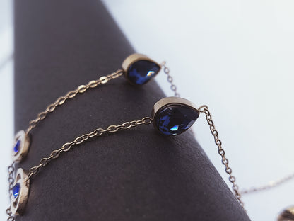 Stainless Steel Evil Eye Necklace