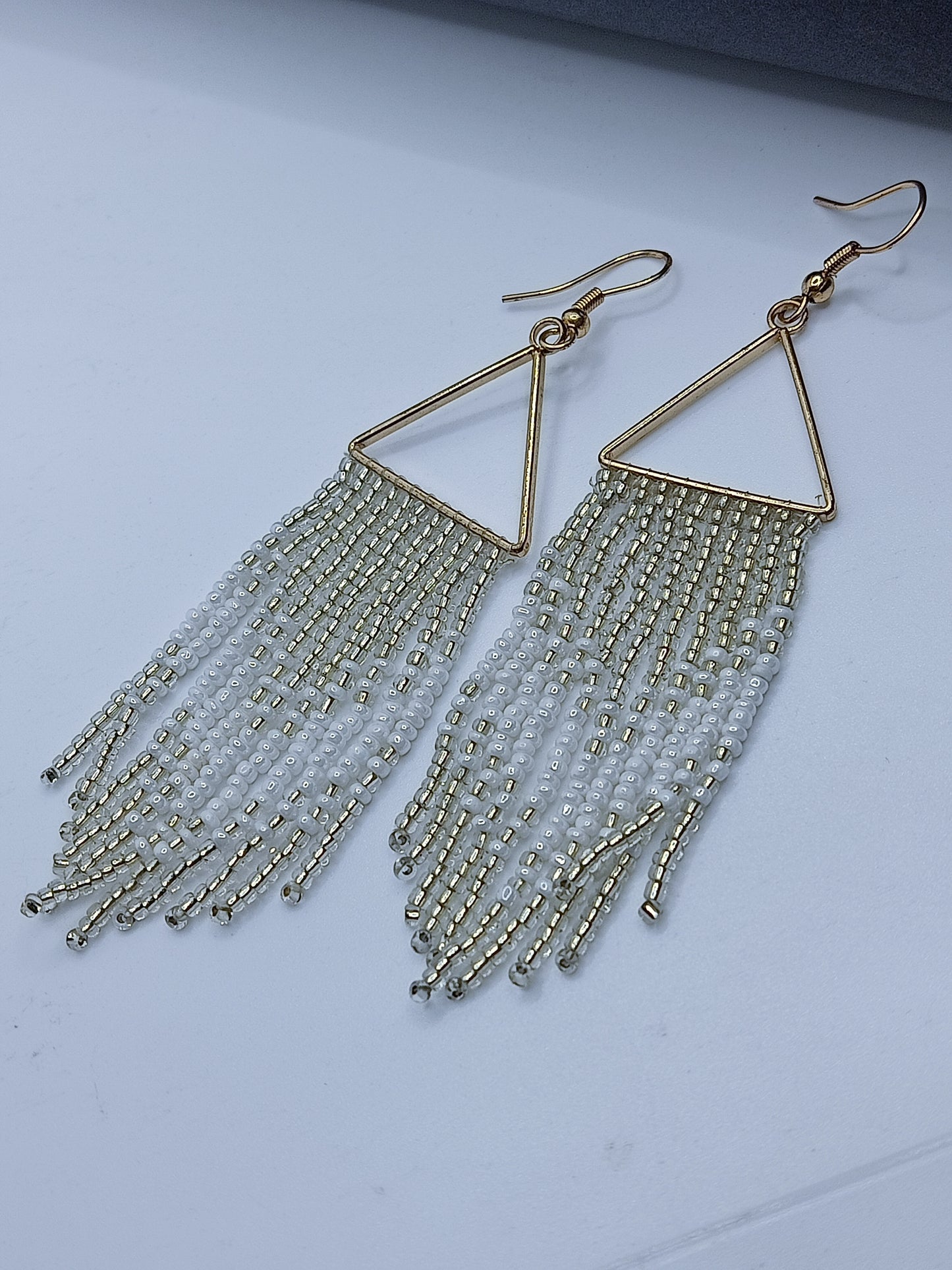 Hand-crafted Glass Beads Earrings