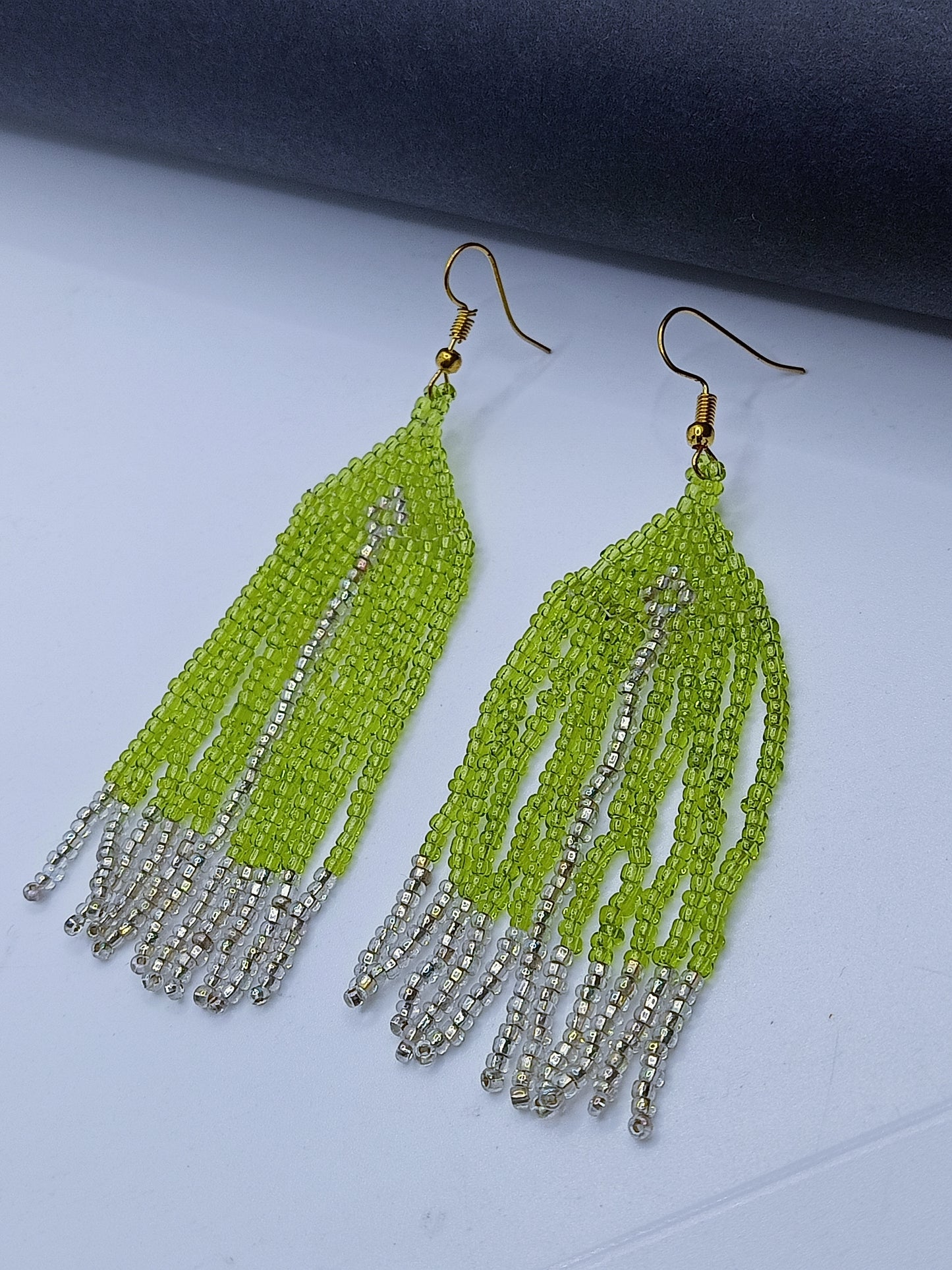 Hand-crafted Glass Beads Earrings