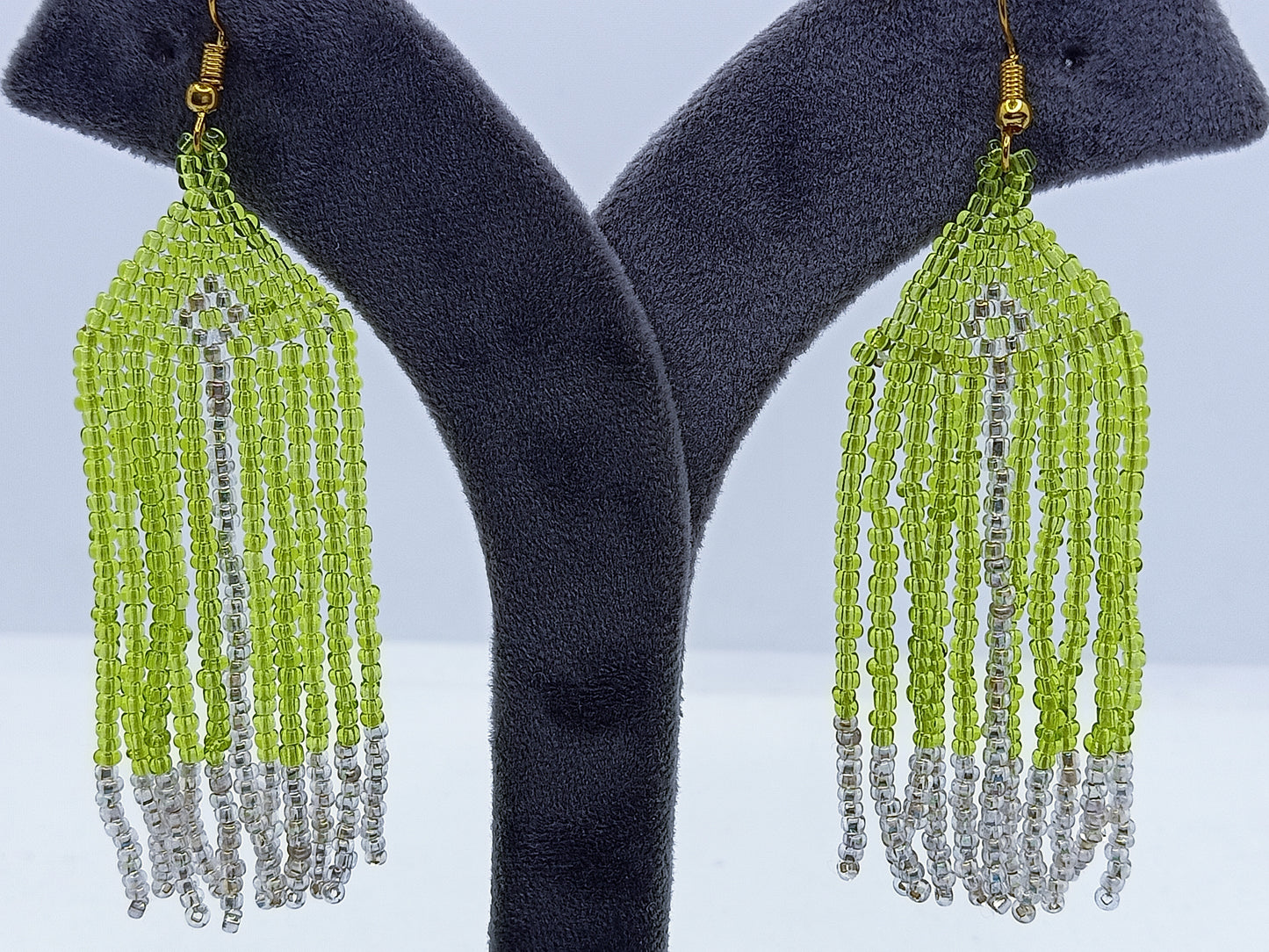 Hand-crafted Glass Beads Earrings