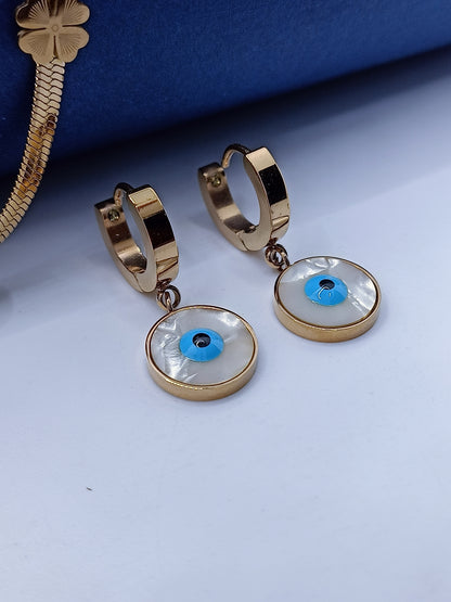 Anti Tarnished Evil eye Set