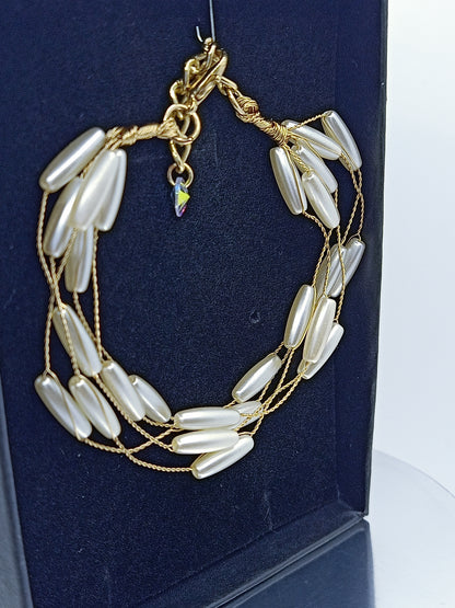 Synthetic Pearl Bracelet