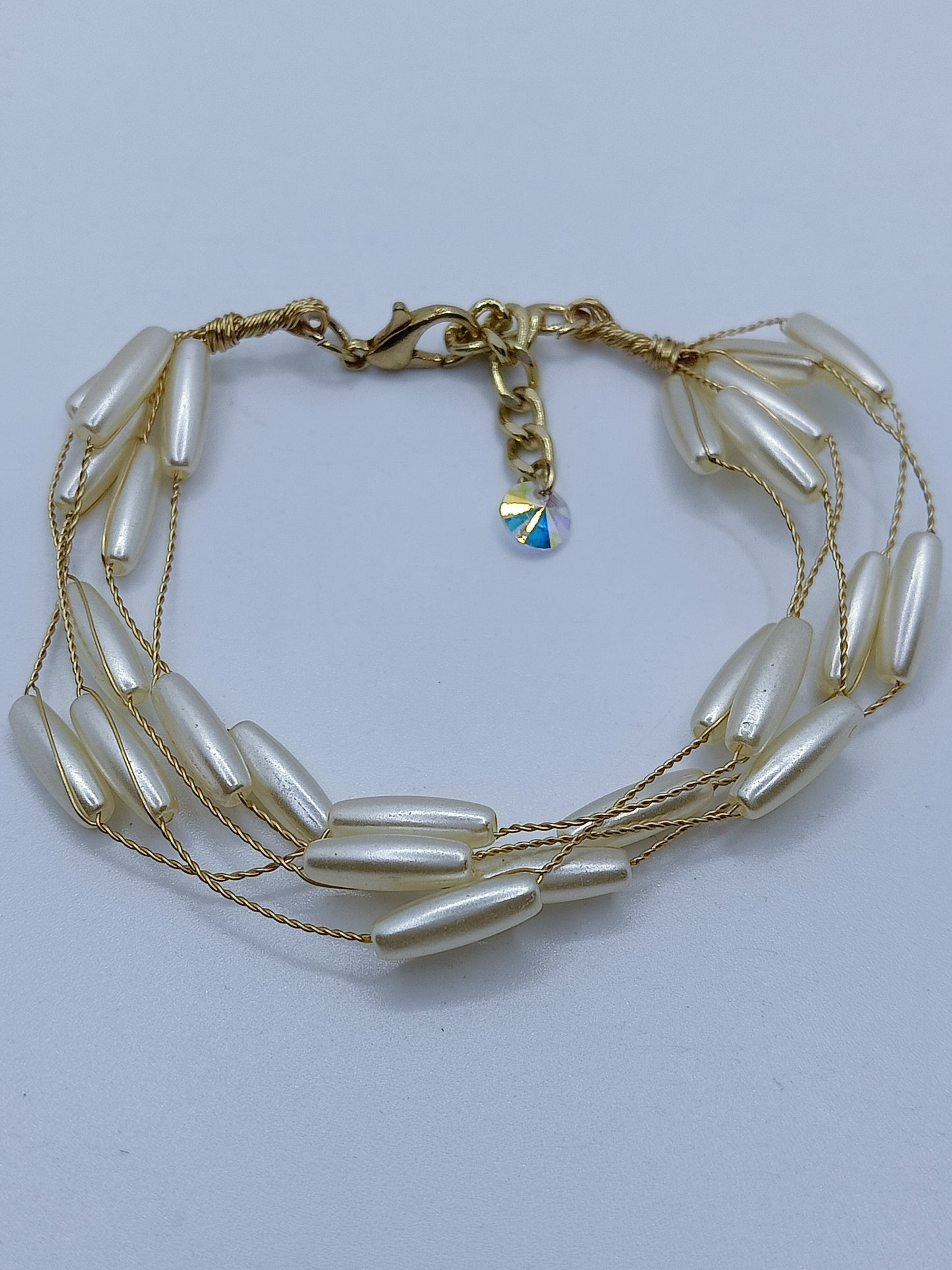 Synthetic Pearl Bracelet