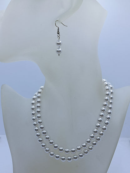 Decent Royal Pearl Necklace (8mm)