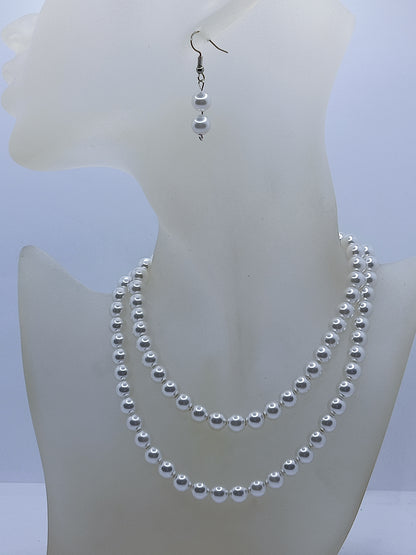 Decent Royal Pearl Necklace (8mm)