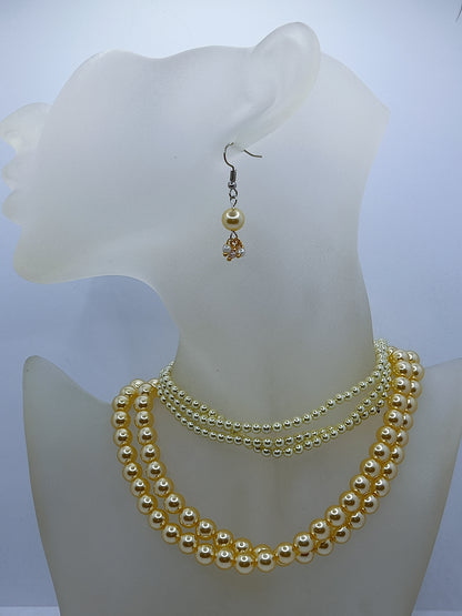 Pearl Necklace Set For Special occasions