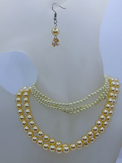 Pearl Necklace Set For Special occasions